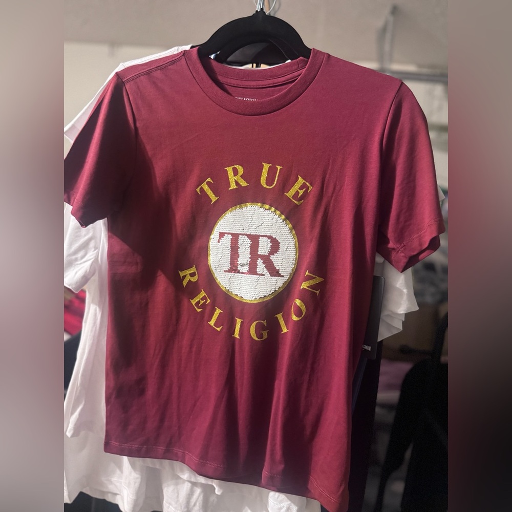 True Religion Red Graphic T-Shirt